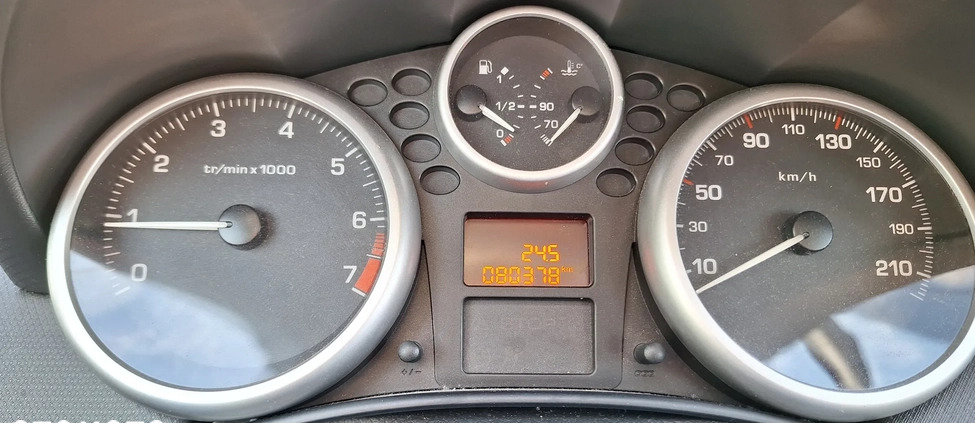 Peugeot 207 cena 19000 przebieg: 80378, rok produkcji 2010 z Jaworzno małe 596